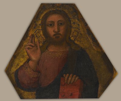 Christ Blessing by Nardo di Cione